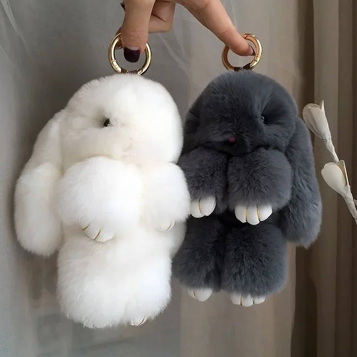 Cute Rabbit Keychain
